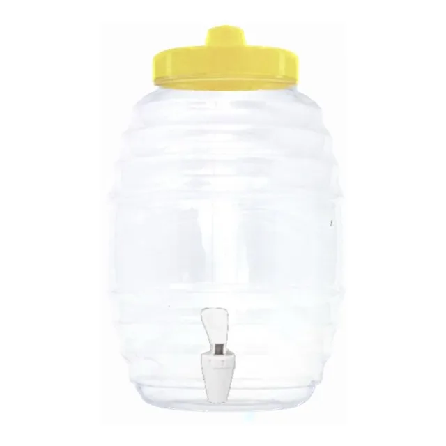 Barril Vitrolero De Plástico Con Llave 10 Lt