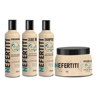 Kit Cuidado Del Cabello Vegan De Nefertiti (4 Piezas) Kit Cuidado Del Cabello Vegan De Nefertiti (4 Piezas)