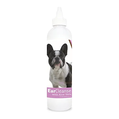 Sana Razas Francesa Bulldog Oído Limpiar Con Aloe Zy2od