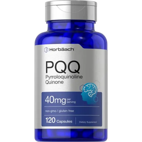 Suplemento Horbaach Pqq 40 Mg 120 Cápsulas De Máxima Concent