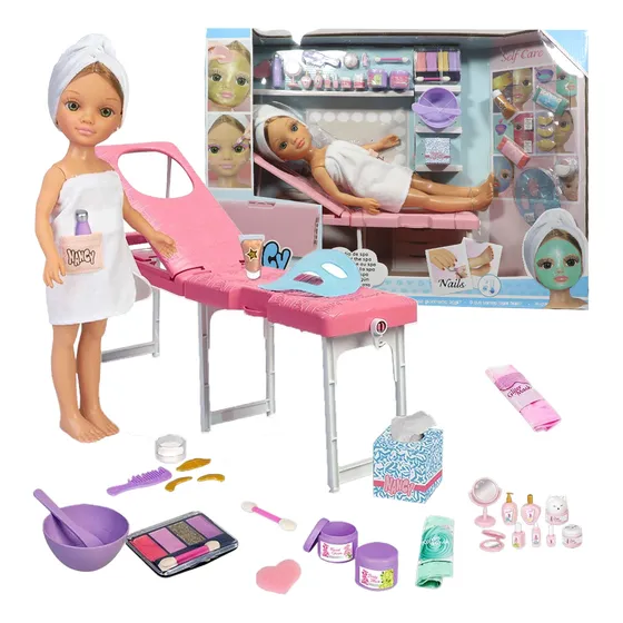 Muñeca Nancy Un Dia De Spa Accesorios Salon Belleza Famosa