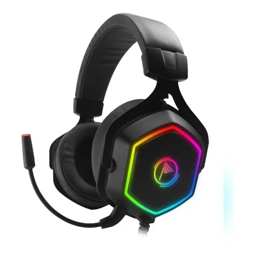 Auriculares supraaurales Hx 200 Checkpoint Surround Sound 7.1 para juegos, color negro