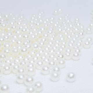 Perla Para Ropa 6mm, 1,000 Pzs Con Poste Crema, Mercería Perla Para Ropa 6mm, 1,000 Pzs Con Poste Crema, Mercería