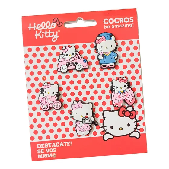 Set X5 Pins Para Crocs Cocros Prendedores Personajes
