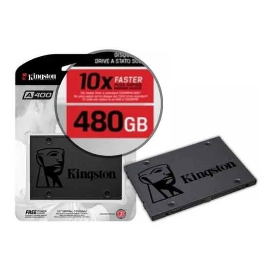 Disco Duro Solido Ssd Sata Interno Pc Laptop Kingston 480gb