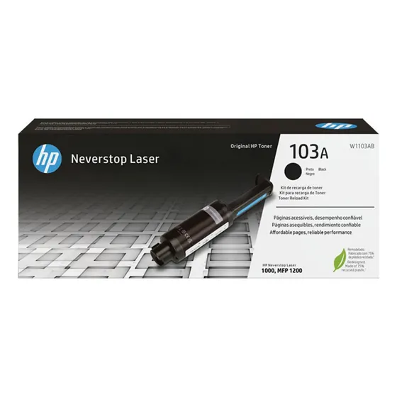 Toner HP 103A Color Negro Neverstop Laser 1000 MFP 1200