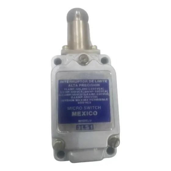 Interruptor Micro Switch 3ls1 10a 100-250vac/dc Spdt Rodaja 
