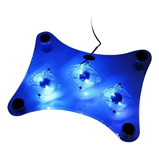 Panel Enfriante D/notebook/laptop Threeh 3 Ventiladores +led