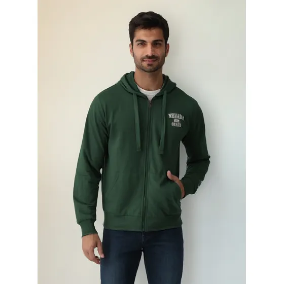 Sudadera Lisa Hombre Deportiva Con Gorro Moda Bingos Star