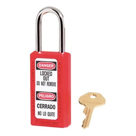 Candado Rojo De Seguridad Termoplástico 411red - Masterlock