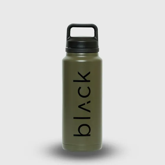 Double Wall Insulate Bottle Deep Green 34 Oz Black Bubba Color Verde