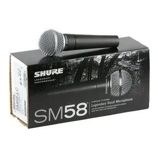 Microfone Shure Sm58 Original | Mercado Livre