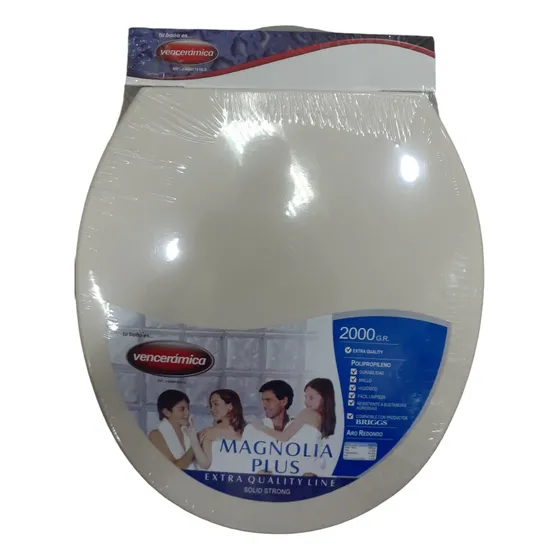 Tapa Para Poceta Magnolia Plus Beige Y Bone