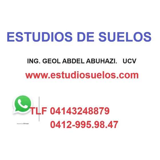 Estudios De Suelos, Movimientos De Tierras Topografos