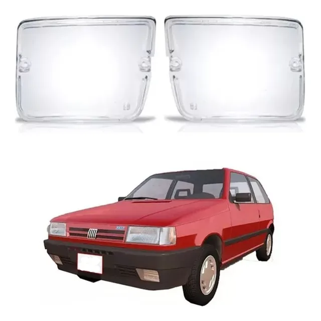 Lente Faro Auxiliar Fiat Uno Scr Juego X 2