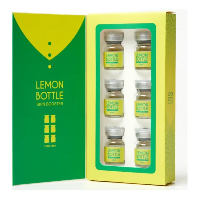 Lemon Bottle Skin Booster Vitaminas 6 Ampolletas 3.5 Ml Momento De Aplicación Día/noche Tipo De Piel Todo Tipo De Piel