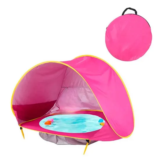 Carpa De Playa Para Bebes Con Mini Pileta Y Upf 50+ Iunik