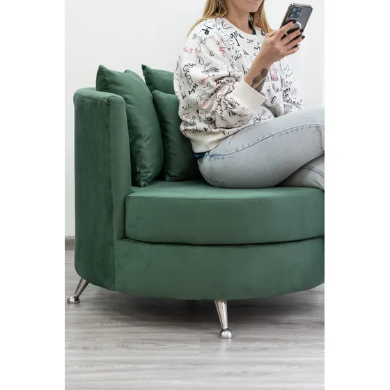 Sillon Moon Premium Individual Redondo + Entrega Inmediata