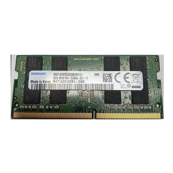 Memoria Ram 16gb Ddr4 Samsung 3200mhz (laptop)