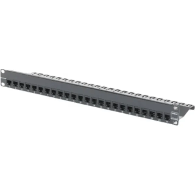 Patch Panel Z-max, Blindado, De 24 Puertos, Modular (vacío),