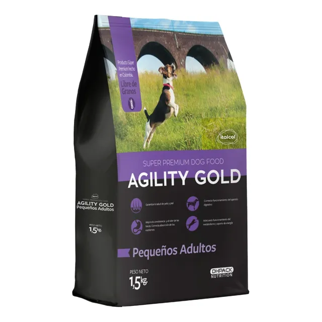 Agility Gold Pequeños Adultos 1.5 Kg