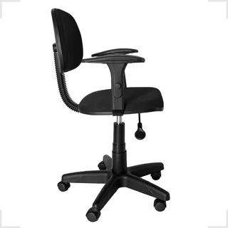 Cadeira De EscritĂłrio Ecoflex 467 ErgonĂŽmica Preta Com Estofado De Tecido Cadeira De EscritĂłrio Ecoflex 467 ErgonĂŽmica Preta Com Estofado De Tecido