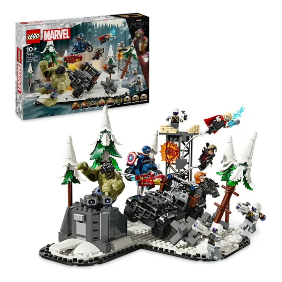  Vingadores Unidos Era De Ultron 76291 Lego