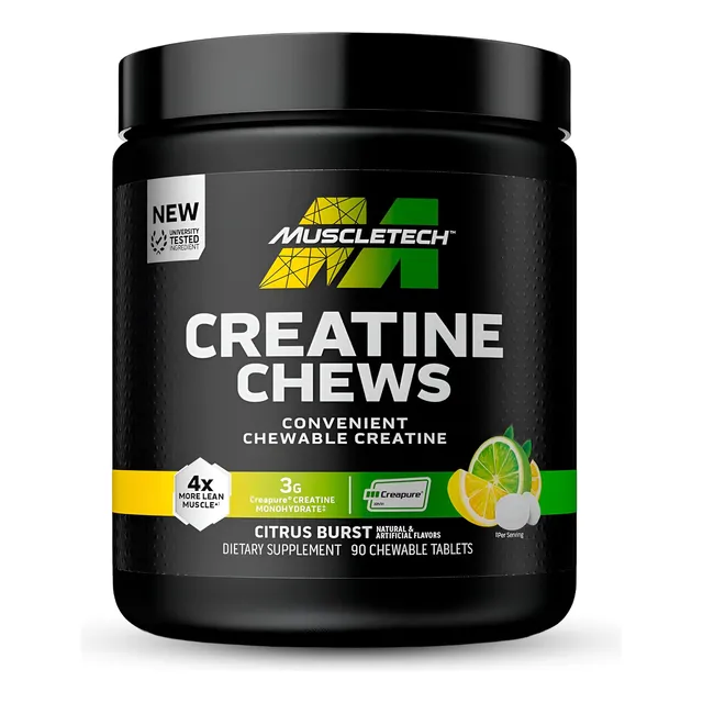 Creatina Chews Creapure 90 Gomas Muscletech