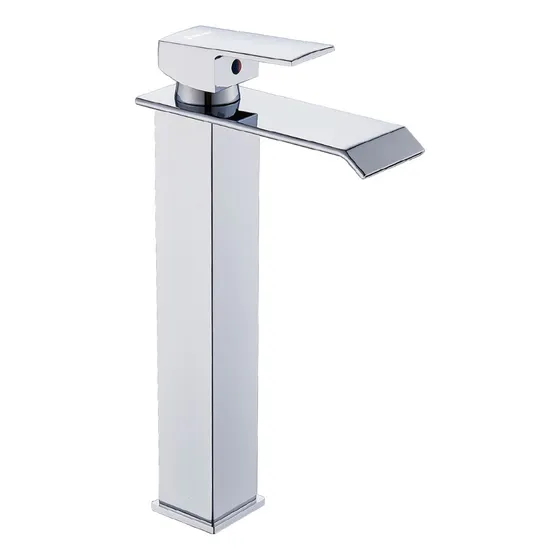 Solvex Monomando Para Lavabo De Acero Cromado 32 Cm Sp-10054