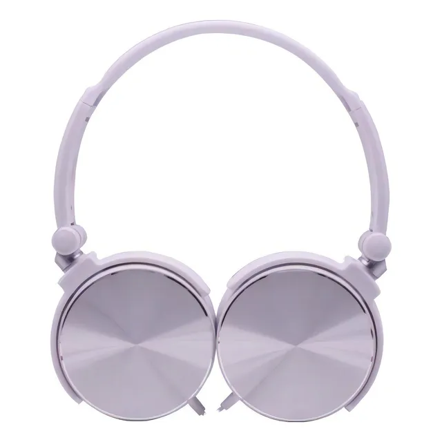 Auricular Vincha Con Micrófono Noblex Hp107wsp Blanco