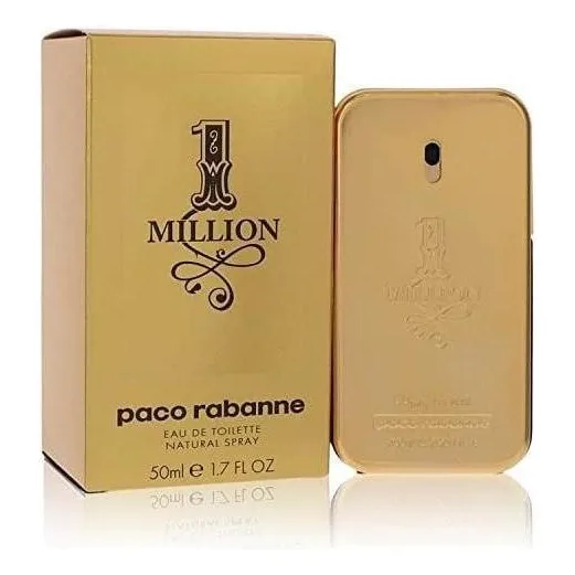 1 Million Paco Rabanne Eau De Toilette, 50 ml, perfume para hombre