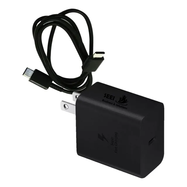 Cargador De Pared Usb Tipo C Para Samsung 25w + Cable Usb-c