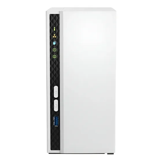 Servidor Nas Qnap Tower 2 Bahías 3.5'' 2gb Ram 4 Núcleos Multicolor