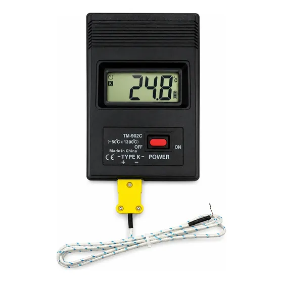 Termômetro Digital Sensor Tipo Termopar Tipo K -50 A 1300°c