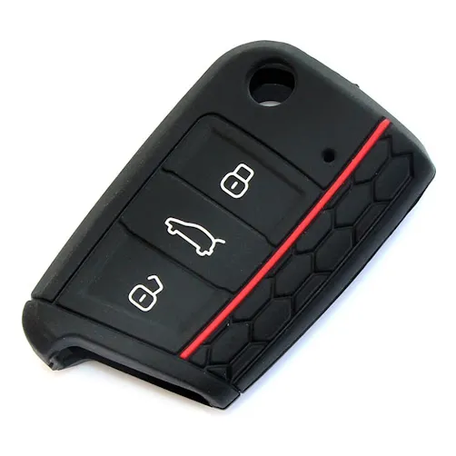 Protector De Silicona Telemando Volkswagen Tsi Negro
