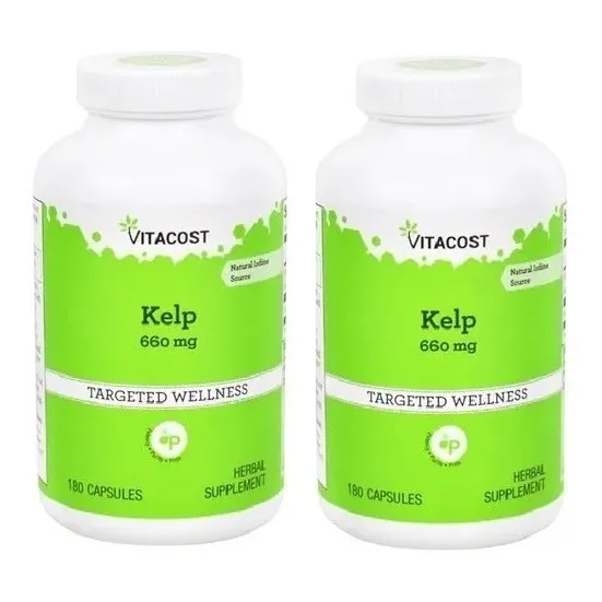 Kelp 660 Mg 360 Caps De Vitacostgran Fuente De Yodo 