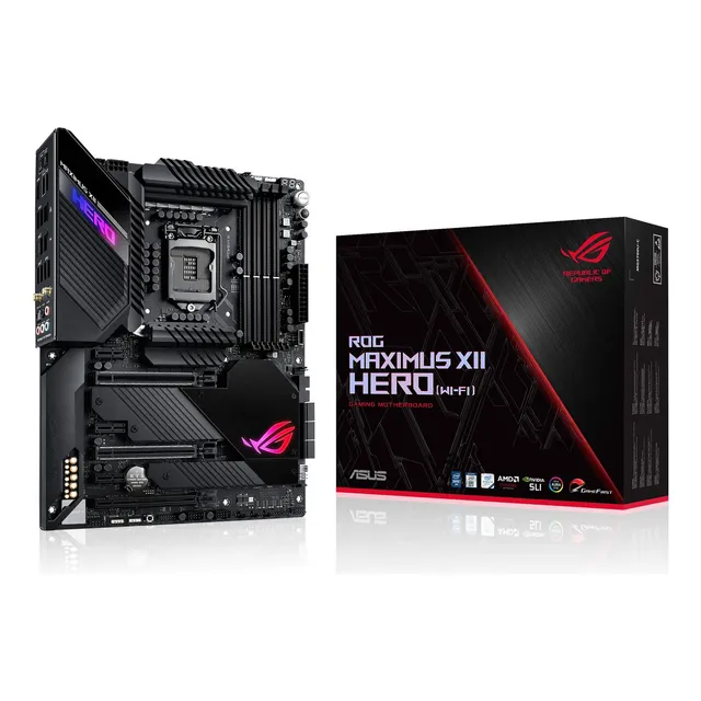 Asus Rog Maximus Xii Hero Z490 (wifi 6) Placa Base Para