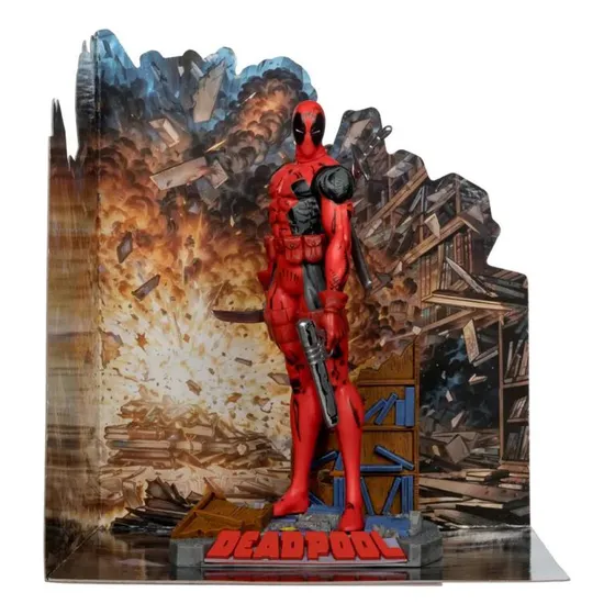 Figura Deadpool Mc Farlane Marvel Escala 1:10 Wv1