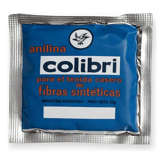 Anilinas Colibri Fibras Sintetica 25 Gs X 1 Unidad  Colores