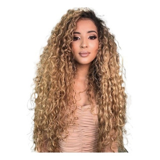 Peluca Larga Y Rizada Afro Esponjosa De Moda Peluca Larga Y Rizada Afro Esponjosa De Moda