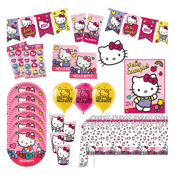 Kit Mesa Descartables + Deco Cumpleaños Vip Disney Oficial