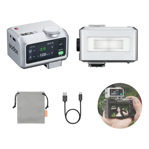 Godox It30 Pro S Mini Flash Para Sony Ttl Hss 1/8000 Prata