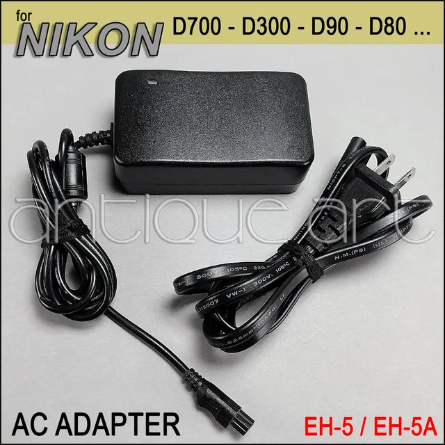 A64 Ac Power Adapter Nikon D700 D300 D90 Adaptador Corriente