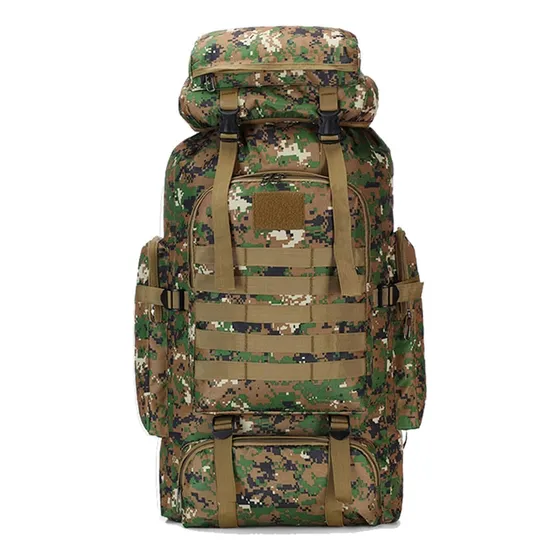 Bolso Morral Tactico 80 Litro Aire Libre Camping Senderismo