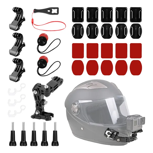 Soporte Monturas De Cámara Acción Ajustable Para Gopro Hero