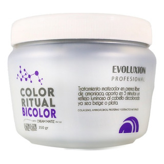 Mascarilla Matizante Bicolor Color Ritual Evoluxion Mascarilla Matizante Bicolor Color Ritual Evoluxion