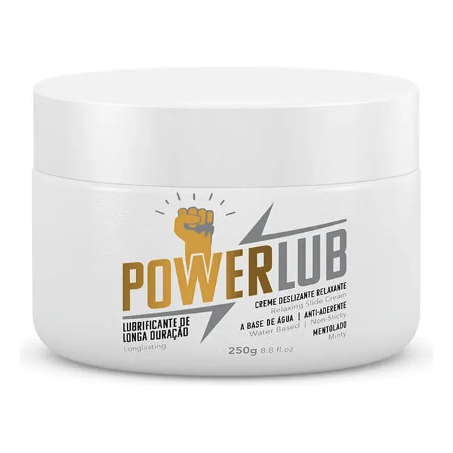 Lubrificante Para Fisting Base De Água E Óleo Coco Powerlub
