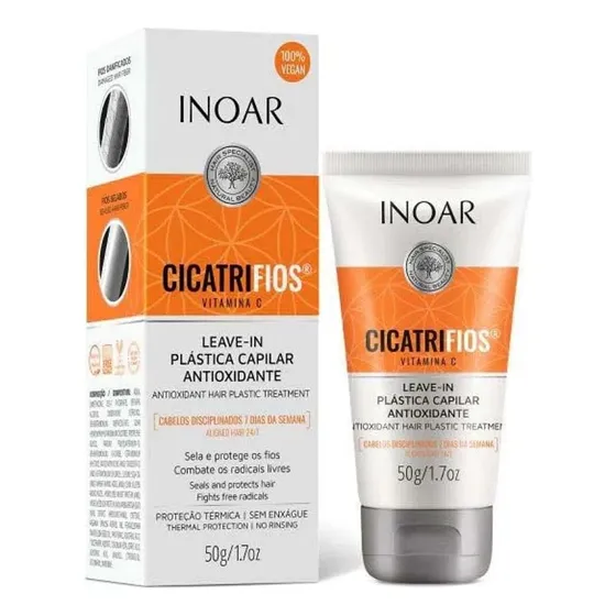 Inoar Cicatrifios Vitamina C Plastica Capilar Antioxidante.