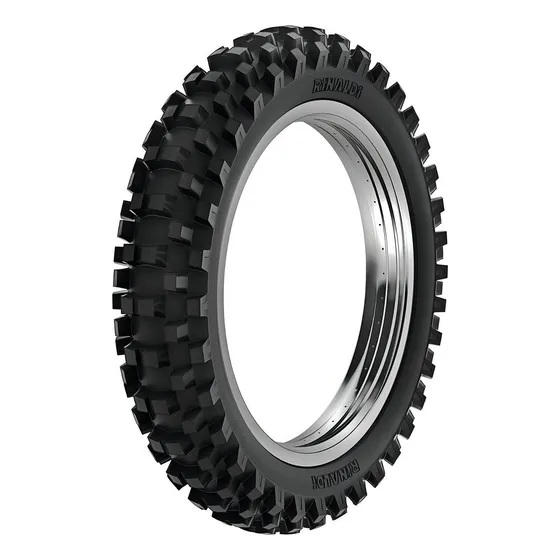 Pneu traseiro para moto Rinaldi RW 33 Para Uso Com Câmara de Ar 100/100-18 M 59 x 1 unidade
