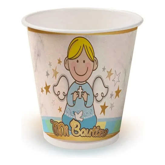 Vaso Mi Bautizo X 6 Unidades 
